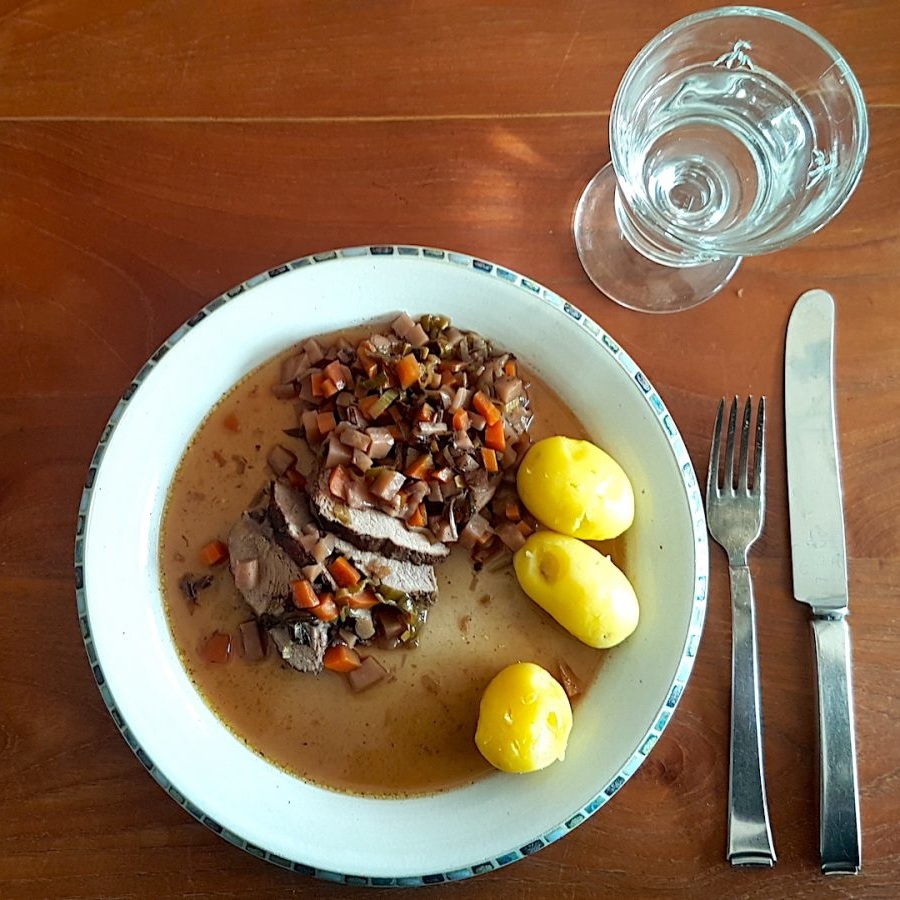 Rezept für klassische Rehkeule